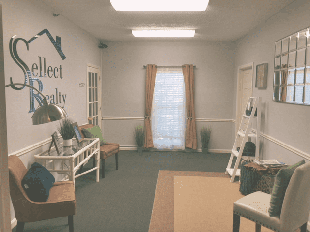The Main Lobby in Sellect Realty's Marietta Georgia Office.