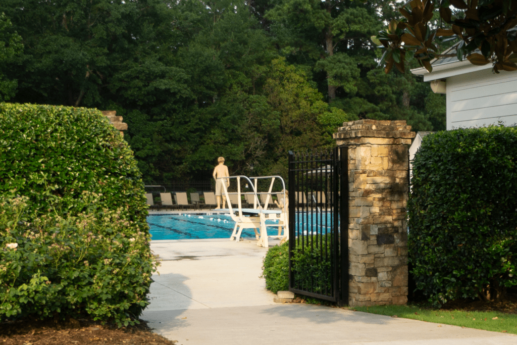 The ACC Olympic-sized Pool During Open Season.