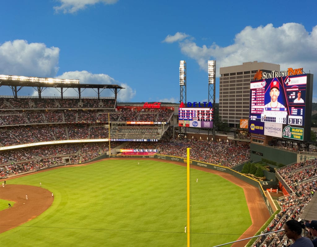 Homes of the Atlanta Braves