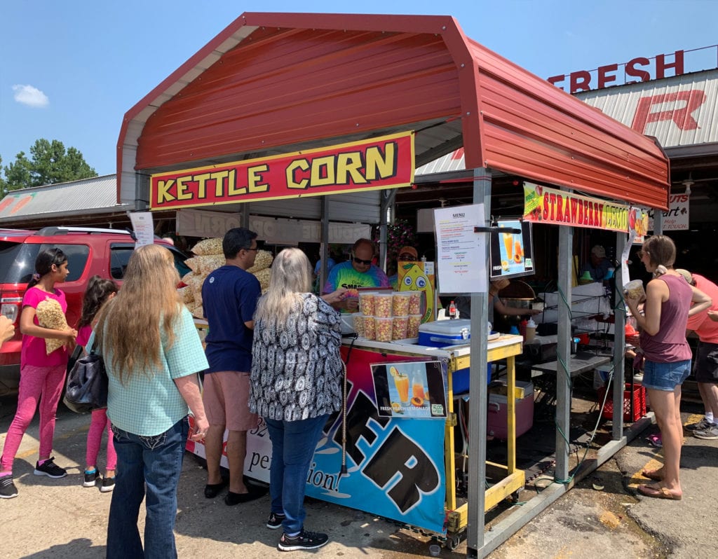 Kettle Corn and Shaved Ice