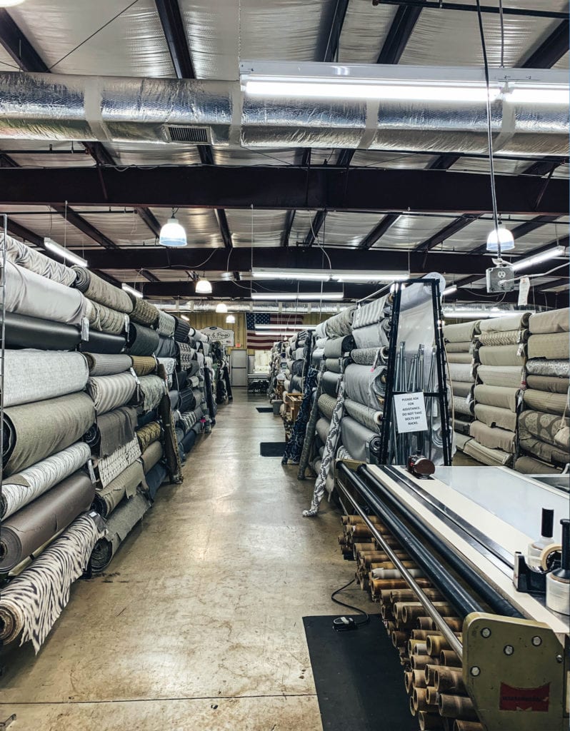 Where to buy upholstery fabric in Marietta