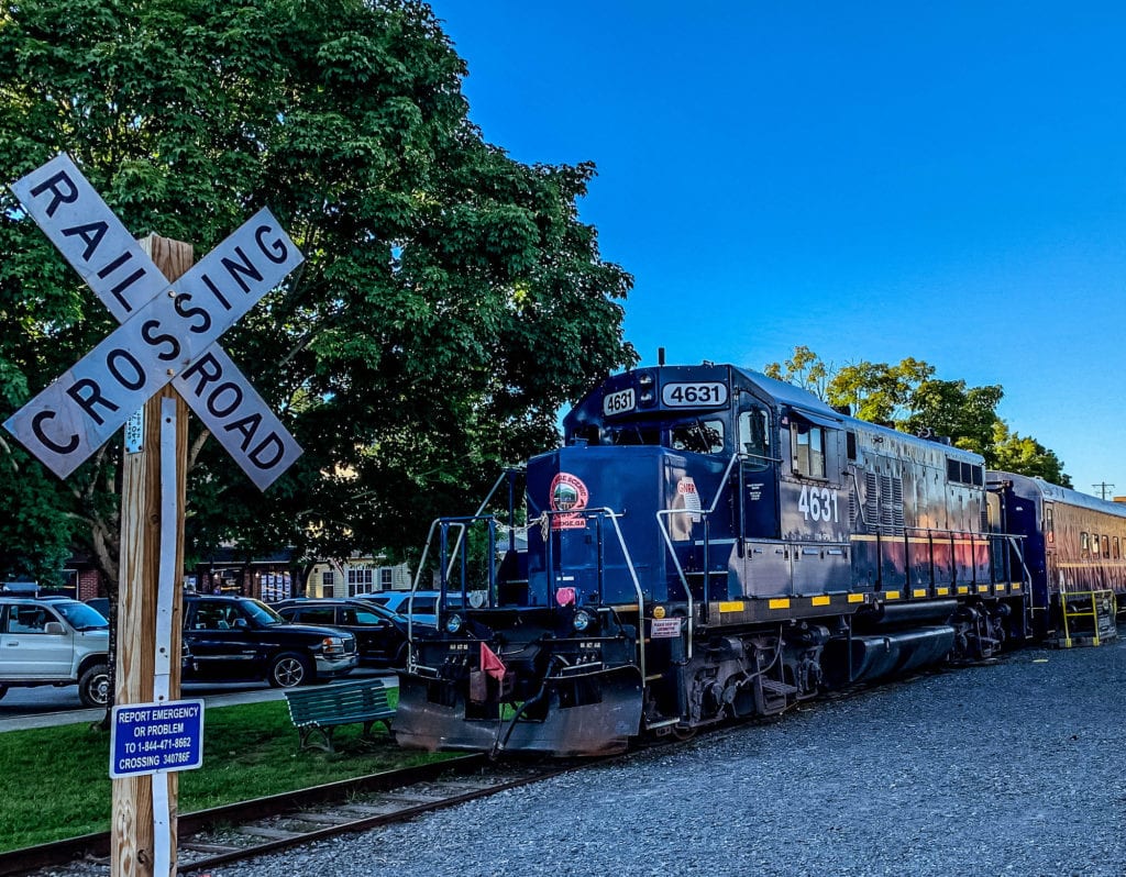 Blue Ridge Railroad Train