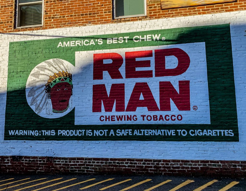 Red Man Tobacco Blueridge GA