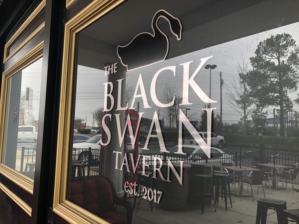 The Black Swan Tavern Window