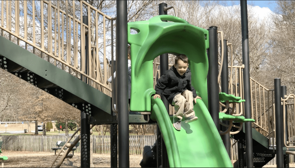 Child Playing at East Cobb Park