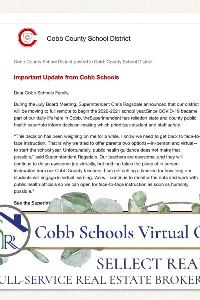Cobb County Schools Virtual Only